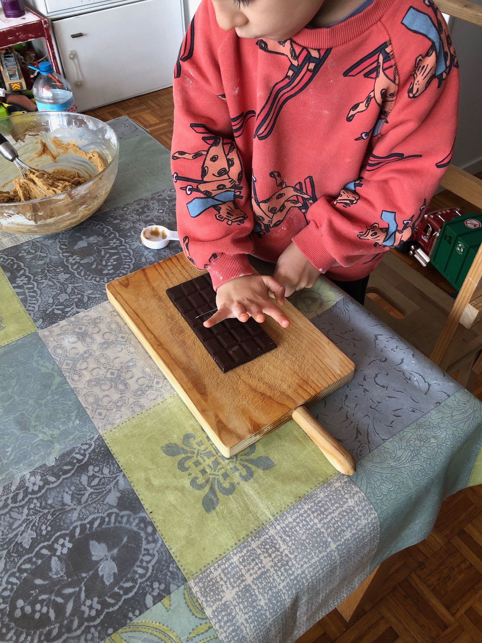 Galletas con pepitas de chocolate - English In The Kitchen